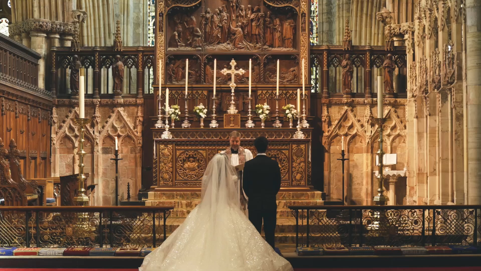 York Selby Abbey Wedding - Scarlett & Scott
