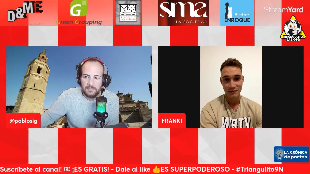 ( Especial FRANKI " El Káiser de Mequinenza" ) TERTULIA UD BARBASTRO Fuente: Canal YouTube El Triangulito Rabioso