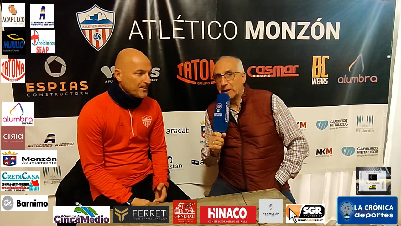 LA PREVIA / Monzón - Ebro / J 10 / Ismael Mariani (Entrenador At Monzón Alumbra) 3ª División