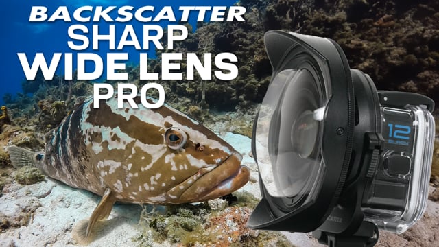 Backscatter Action Cam Sharp Wide Lens Pro for GoPro