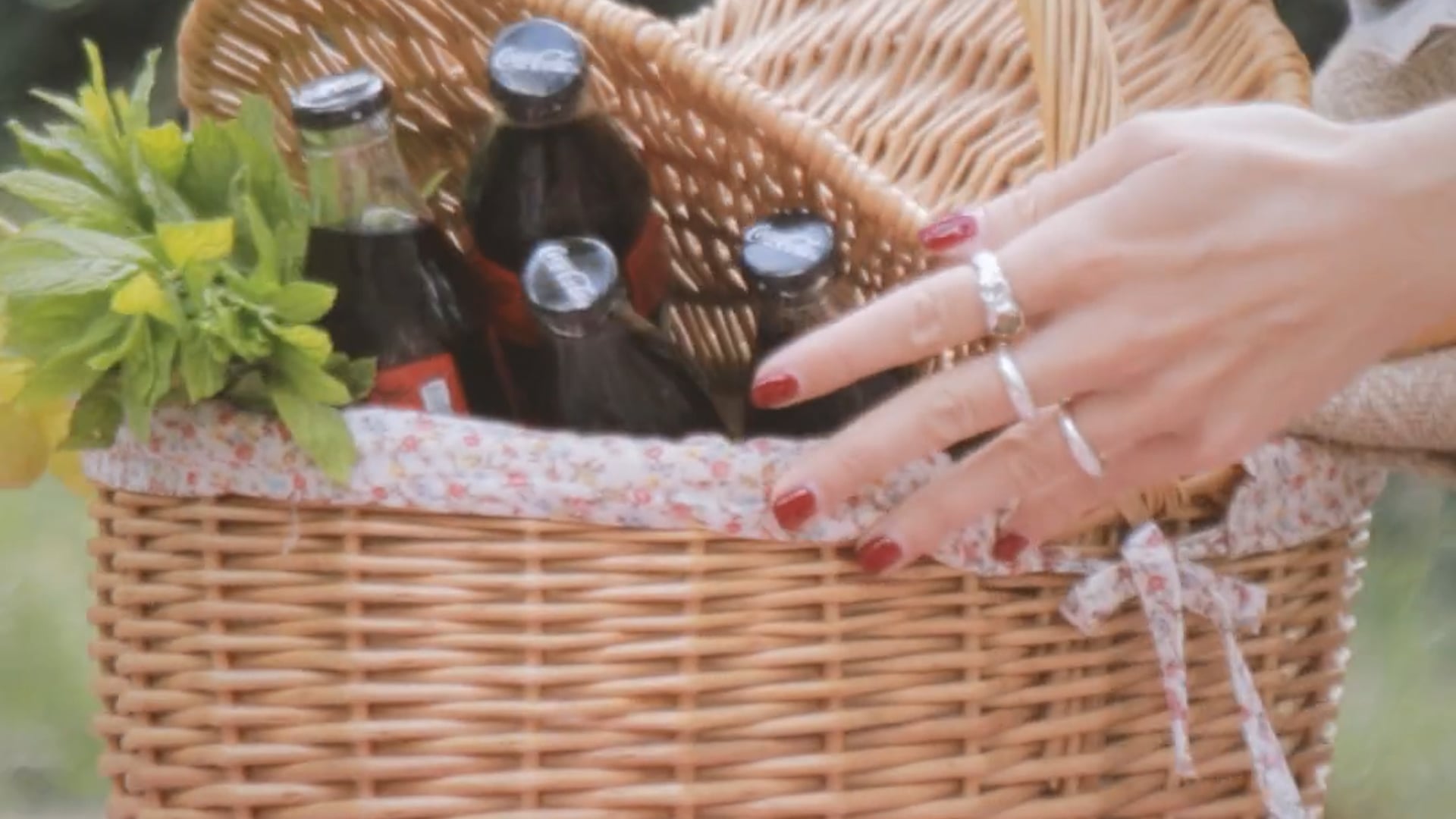 Picnic with Zero Coca-Cola!