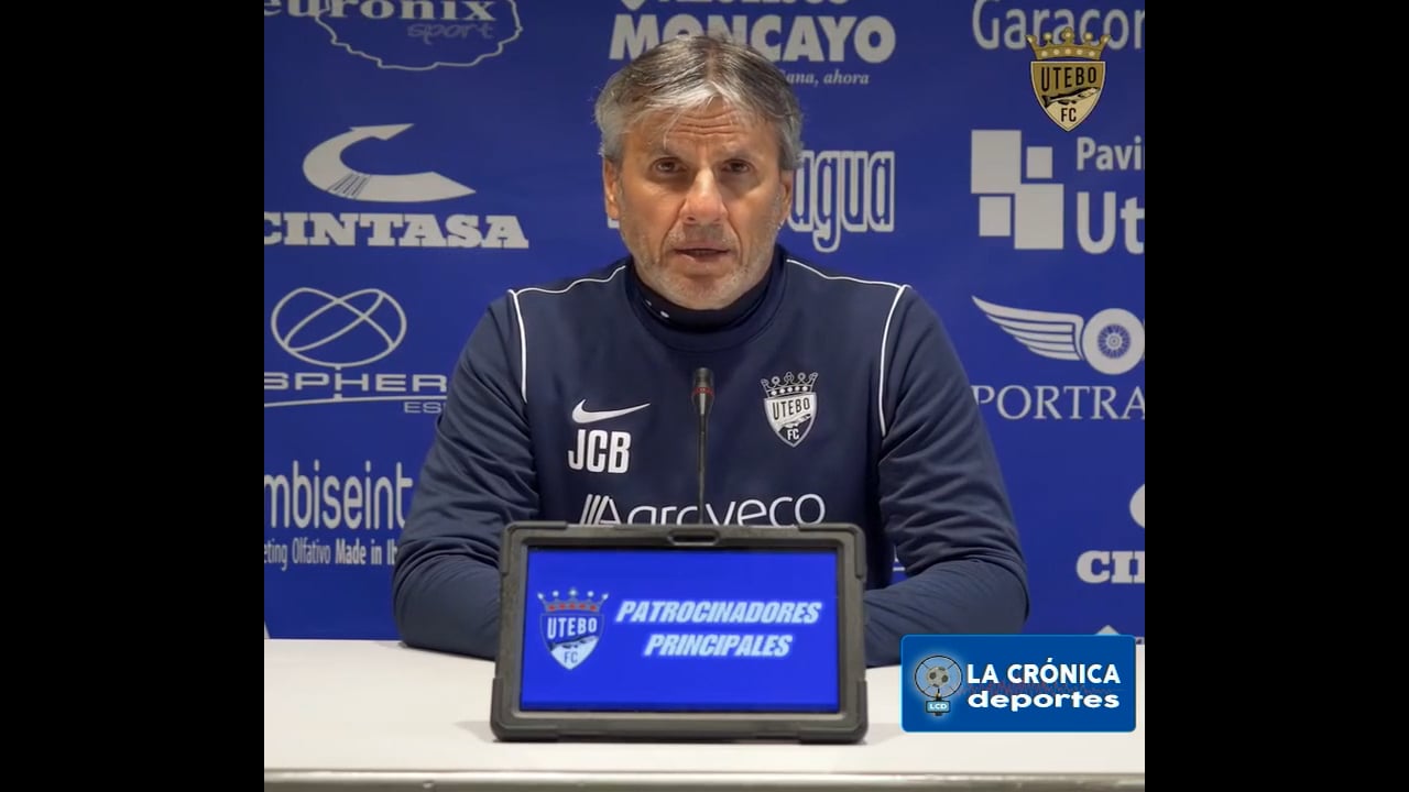 LA PREVIA / Utebo CF - Real Sociedad C / JUAN CARLOS BELTRÁN (Entrenador Utebo) Jor. 11 - 2ª RFEF / Fuente: Utebo FC