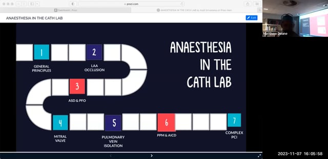 Cath Lab Anaesthesia 2023