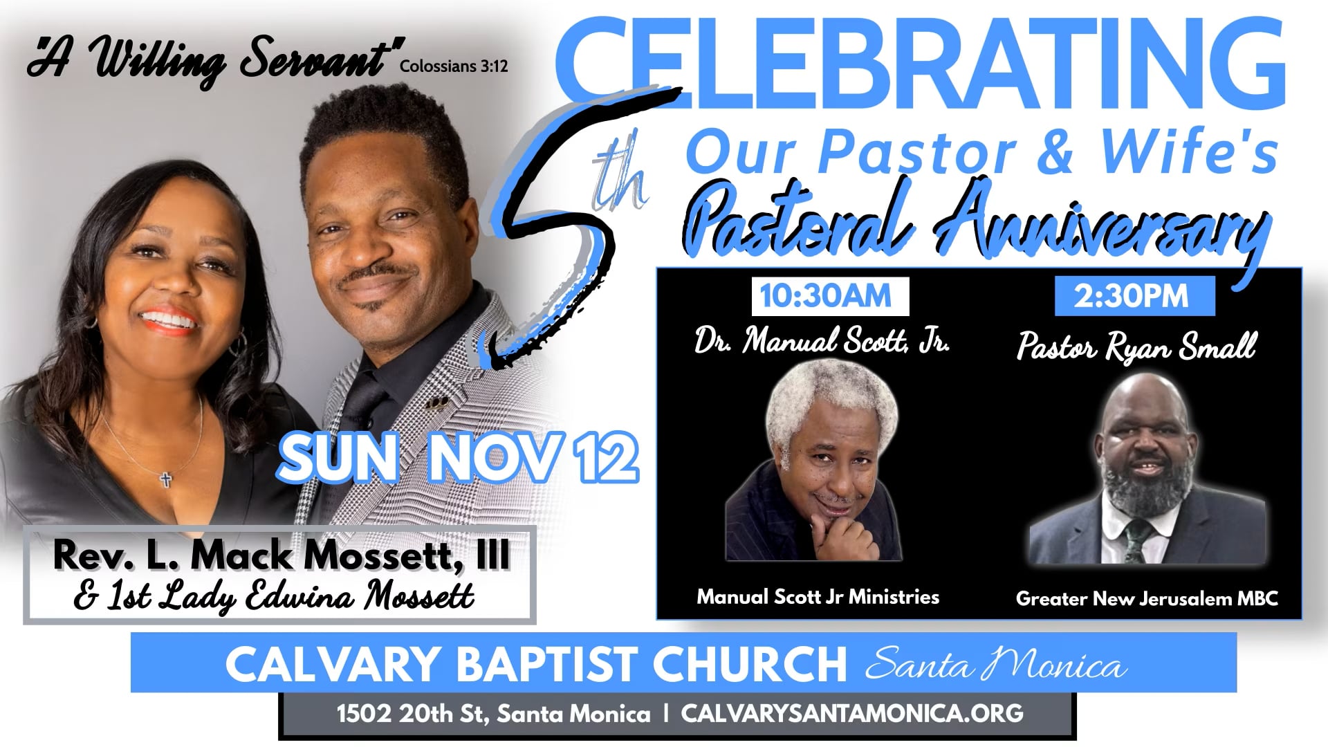 2023.11.12_ 10:30 AM Calvary Baptist Church Worship Service