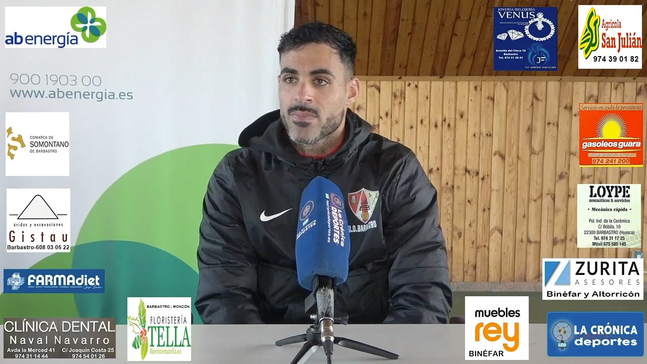 ADRIÀ DE MESA (Jugador Barbastro) UD Barbastro 0-0 Arenas de Getxo / Jor. 11 - Segunda Rfef