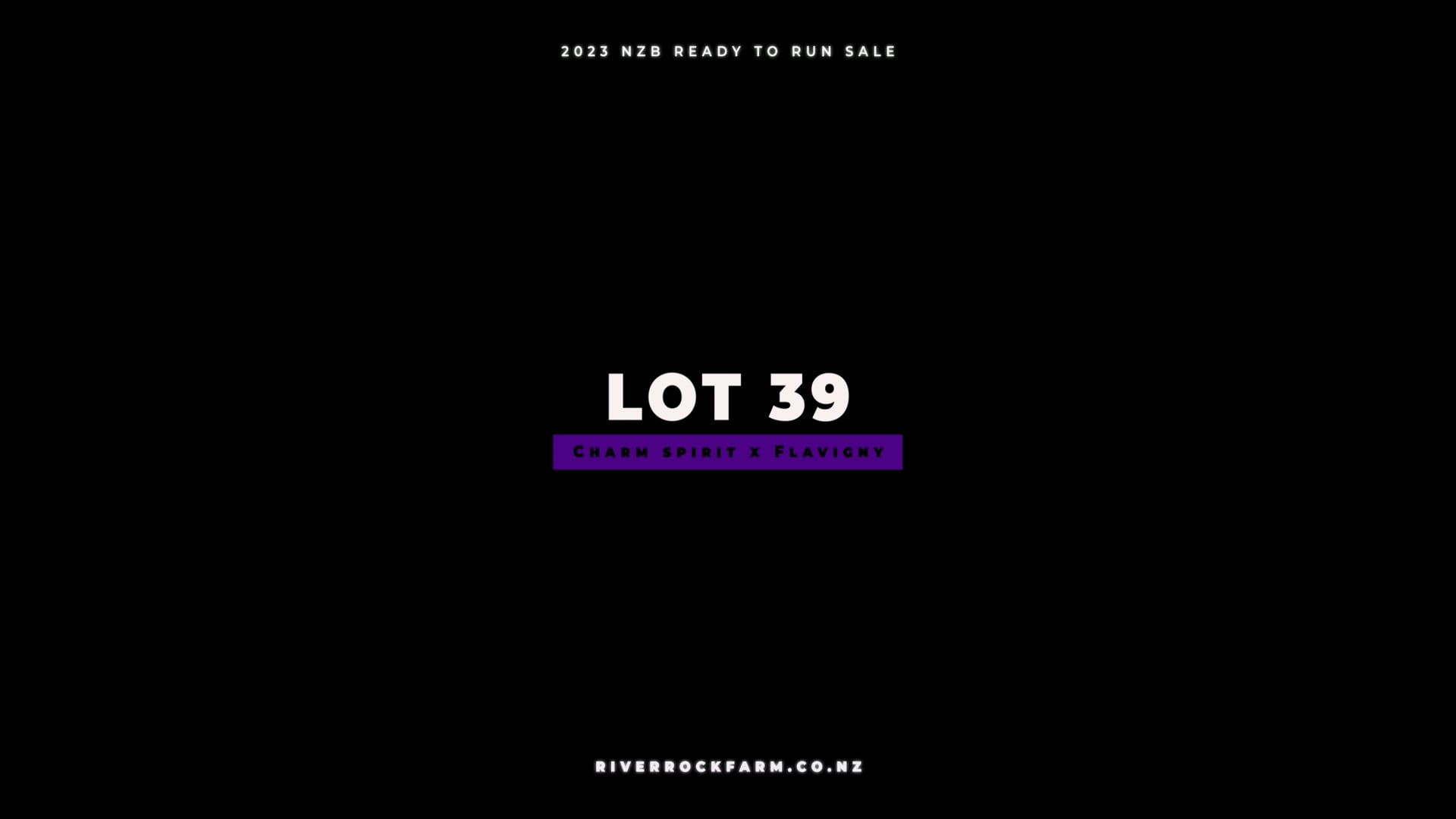 23RTR, Lot 39