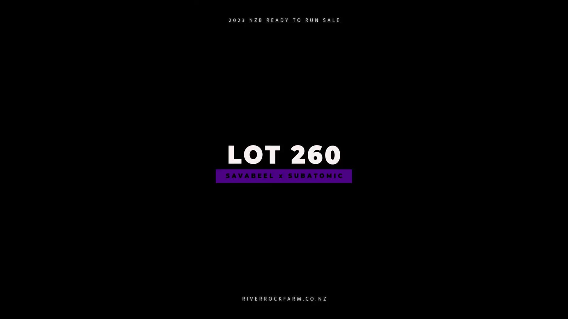 23RTR, Lot 260