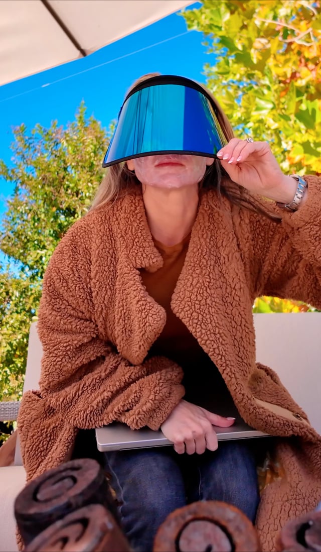 UV Protection During a Peel video