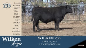 Lot #235 - WILKEN 235