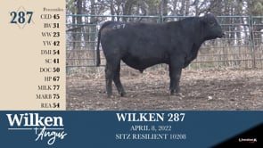 Lot #287 - WILKEN 287