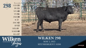 Lot #298 - WILKEN 298