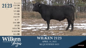 Lot #2123 - WILKEN 2123