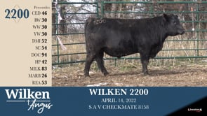 Lot #2200 - WILKEN 2200