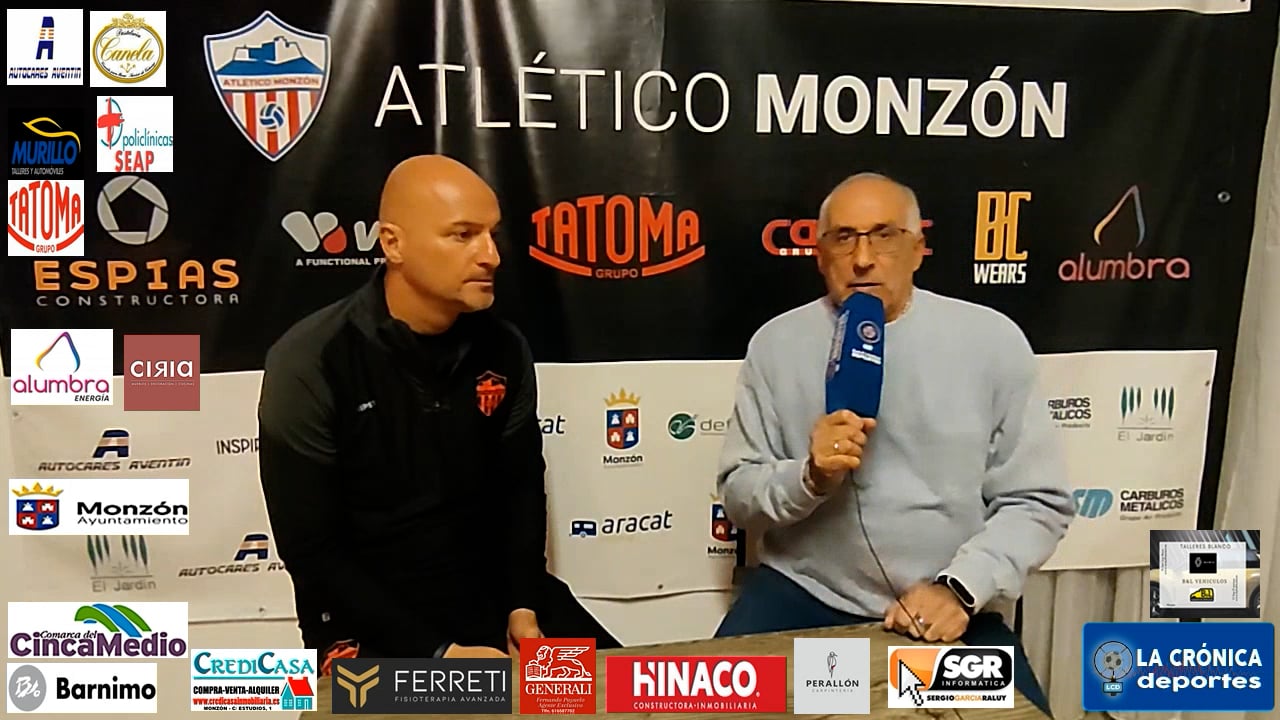 ISMAEL  MARIANI (Entrenador Monzón) At Monzón Alumbra 1-0 Ebro / J 10 / 3ª División