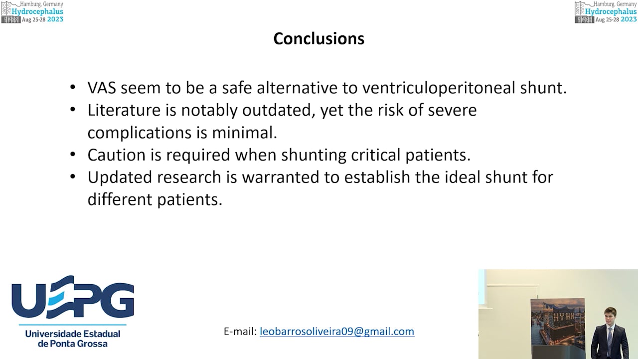 S23. Gianpaolo Petrella - After 15 years, what is changed in the knowledge of hydrocephalus, Survey of Harold O. Conn 15 years l