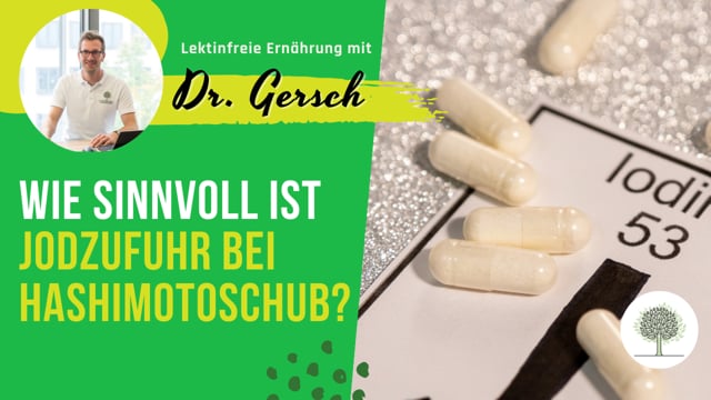 Jodzufuhr beim Hashimotoschub - Ein Problem?