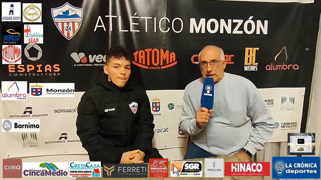 JEREMY  SARAVIA (Jugador Monzón) At Monzón Alumbra 1-0 Ebro / J 10 / 3ª División