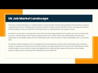 Introduction to Job Search in the UK