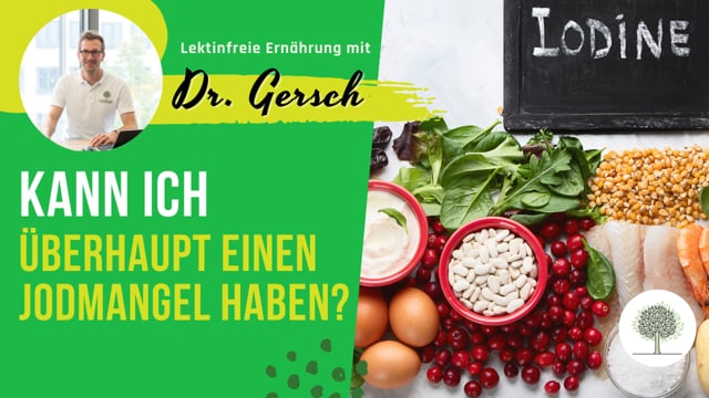 Kann man bei ausgewogener Ernährung überhaupt Jodmangel haben? 