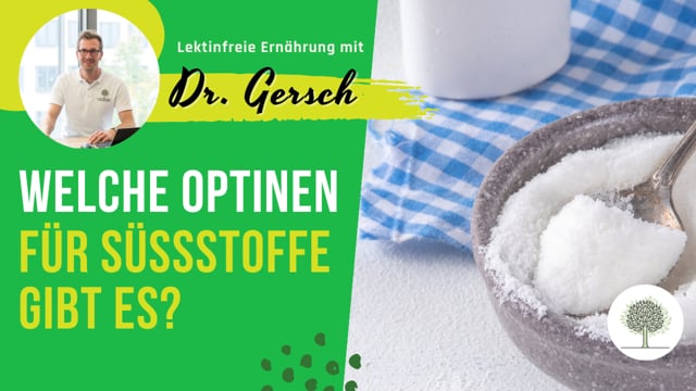 Alternative Süßstoffe eine gute Option 