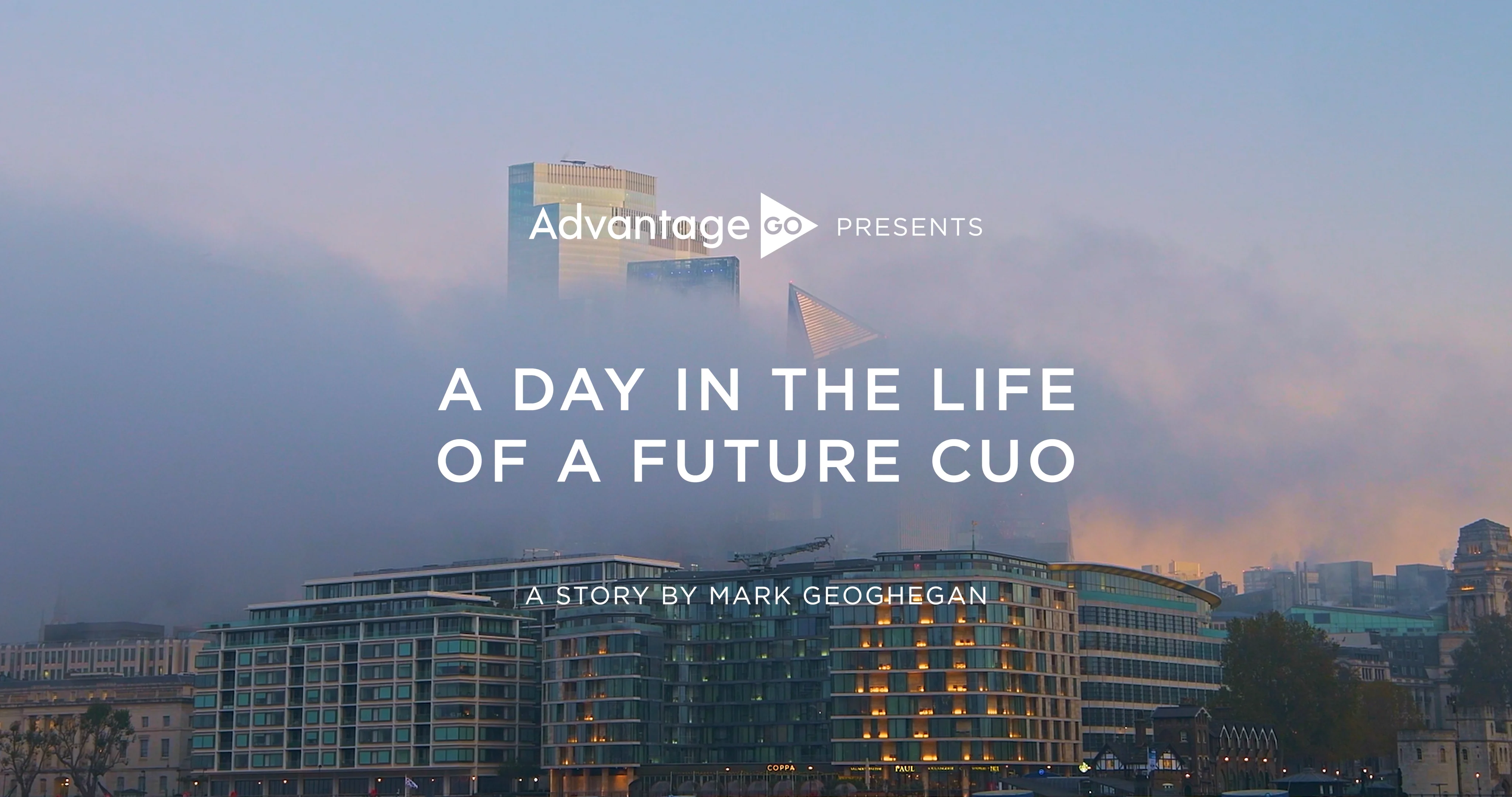 A DAY IN THE LIFE OF A FUTURE CUO on Vimeo