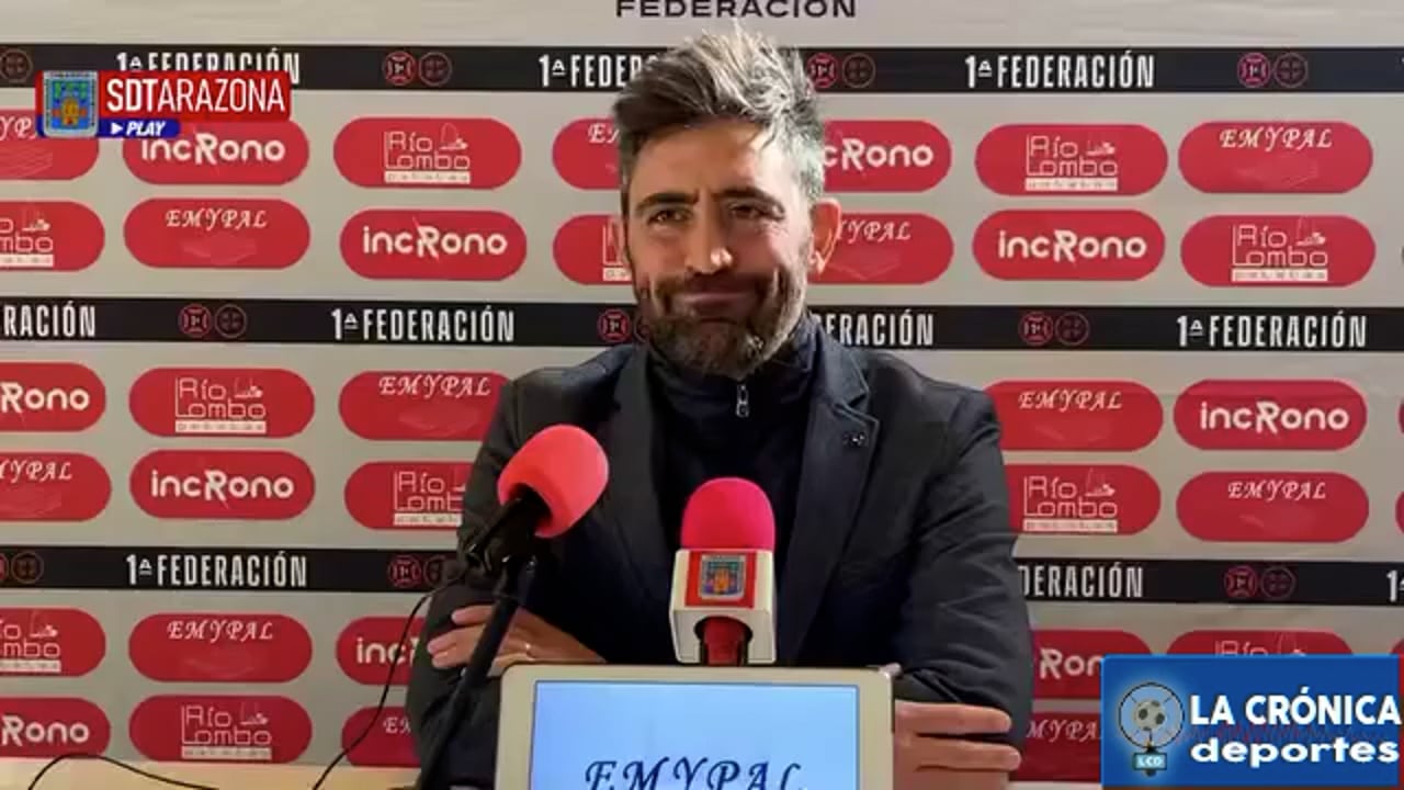 MOLO (Entrenador Tarazona) SD Tarazona 0-0 CD Teruel J12 - 1ª RFEF Fuente: YouTube Real Federación Española de Fútbol