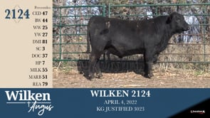 Lot #2124 - WILKEN 2124