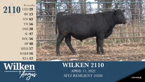 Lot #2110 - WILKEN 2110