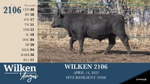 Lot #2106 - WILKEN 2106
