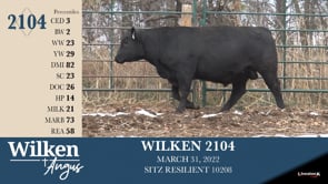 Lot #2104 - WILKEN 2104