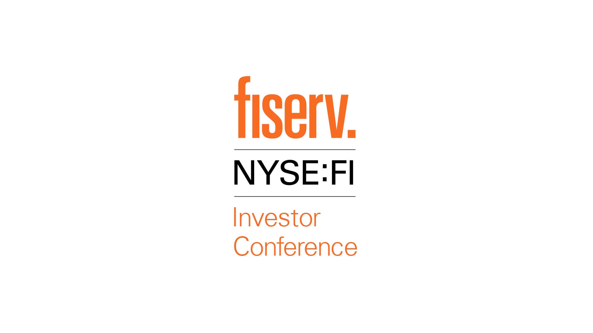 Fiserv Investor Conference Extending the Lead