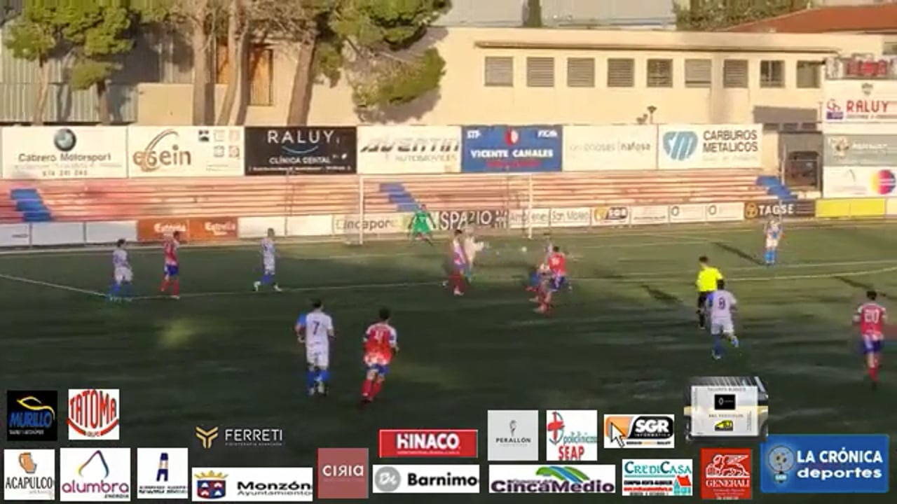 RESUMEN y GOL) AT Monzón Alumbra 1-0 Ebro / J 10 / 3ª División