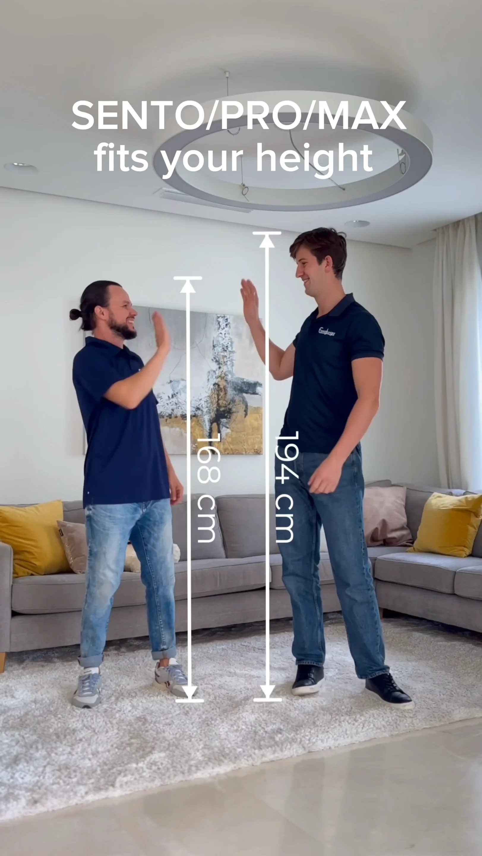 SENTO/PRO/MAX fits your height on Vimeo