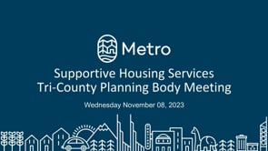Tri-County Planning Body meeting, November 8, 2023 on Vimeo