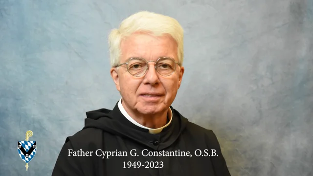 Cyprian Constantine O.S.B. 1949 2023