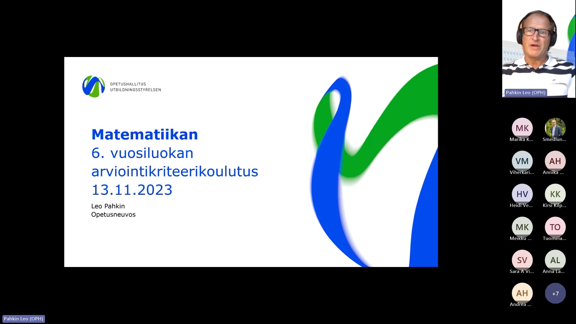 6. Vuosiluokan Lukuvuosiarviointi: Matematiikka 13.11.2023 On Vimeo