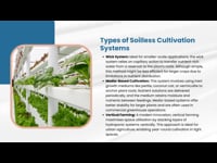 Introduction to Soilless Cultivation