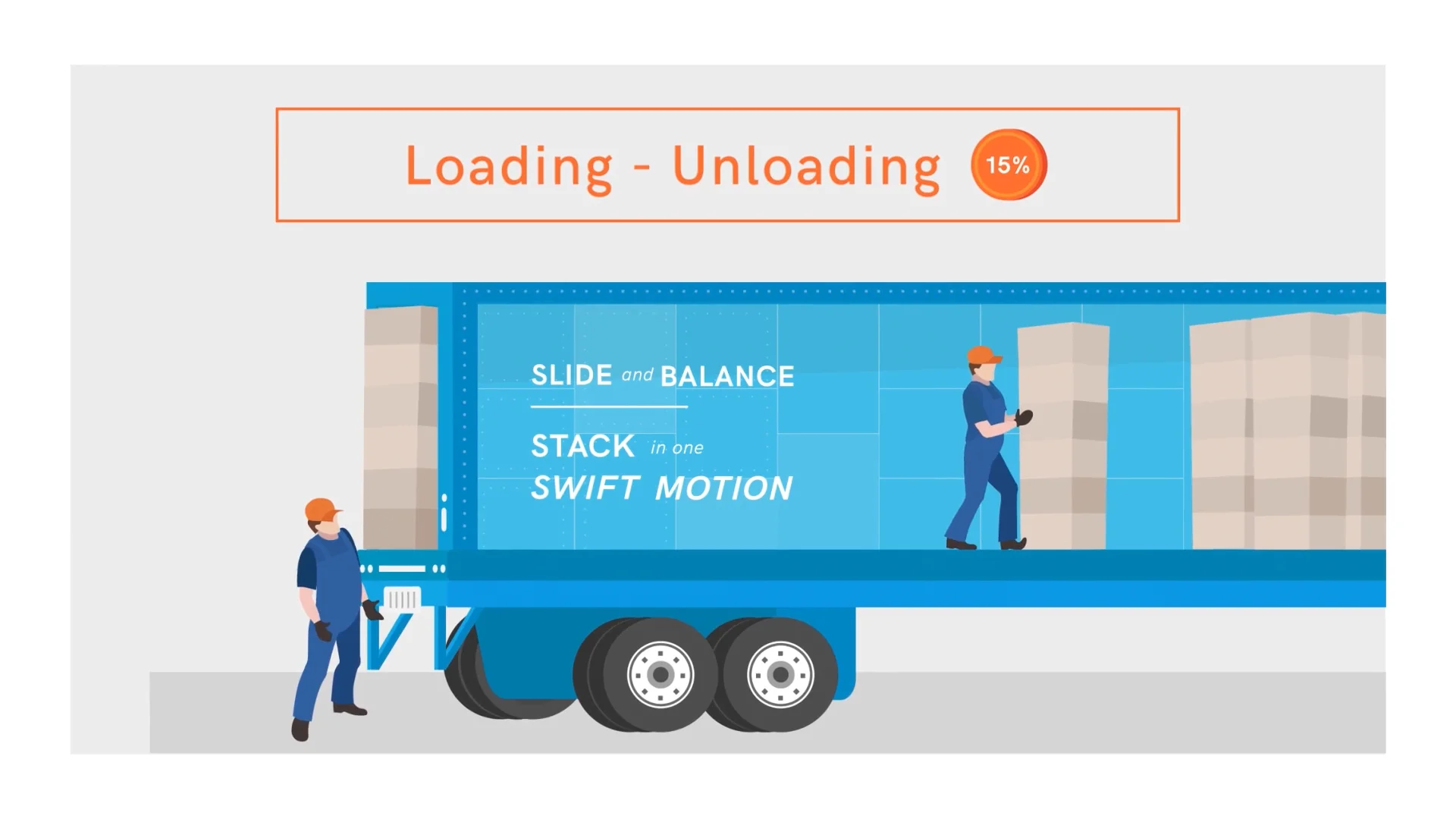 2D with 3D elements PepsiCo Column Stacking on Vimeo