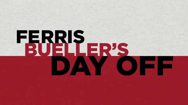 Ferris Bueller's Day Off | Life Moves Fast