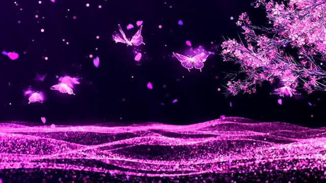 Ai Generated, Butterflies, Purple. Free Stock Video - Pixabay