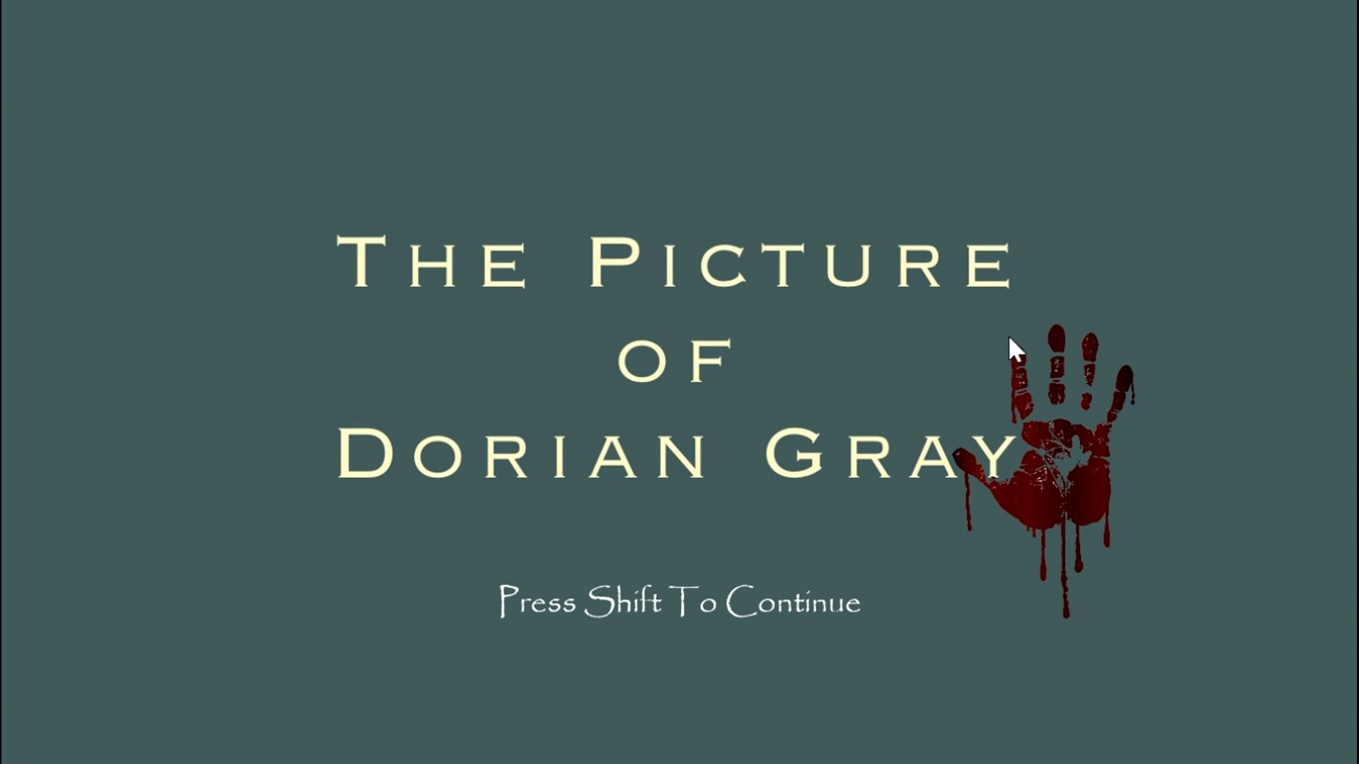 2D Puzzle Game: The Picture of Dorian Gray