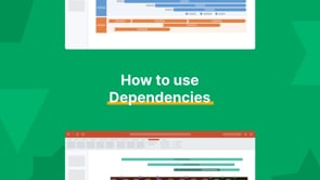 How to use dependencies | Office Timeline