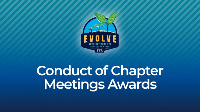 Conduct of Chapter Meeting  | 2023 Awards Recognition Program