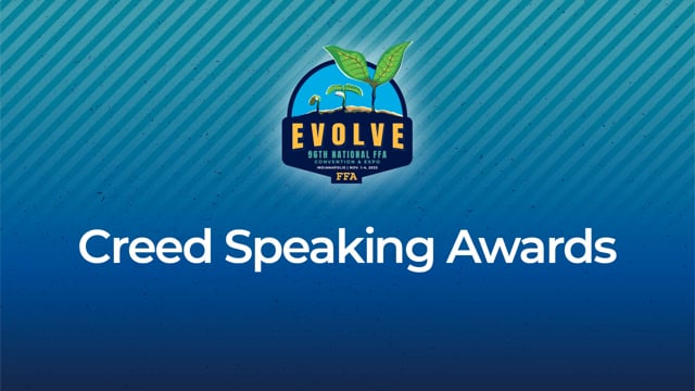Creed Speaking | 2023 Awards Recognition Program