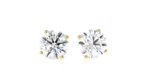5.40 ct. t.w. Lab-Grown Diamond Stud Earrings in 14kt Yellow Gold