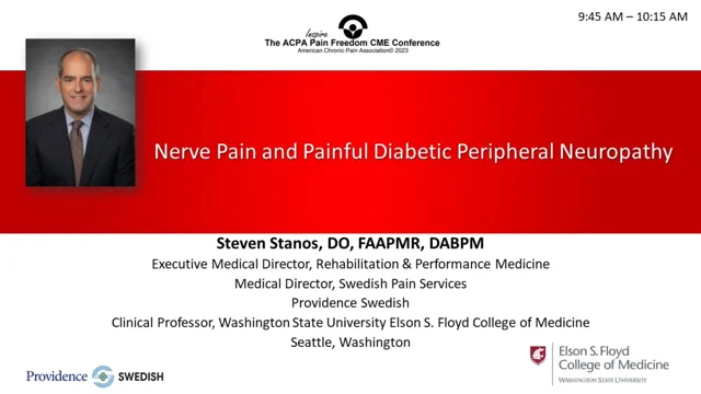 Nerve Pain and Painful Diabetic Peripheral Neuropathy