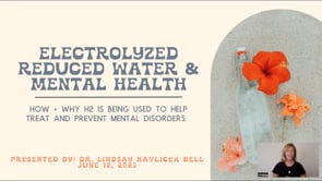 H2 AND MENTAL HEALTH, WATER HUB