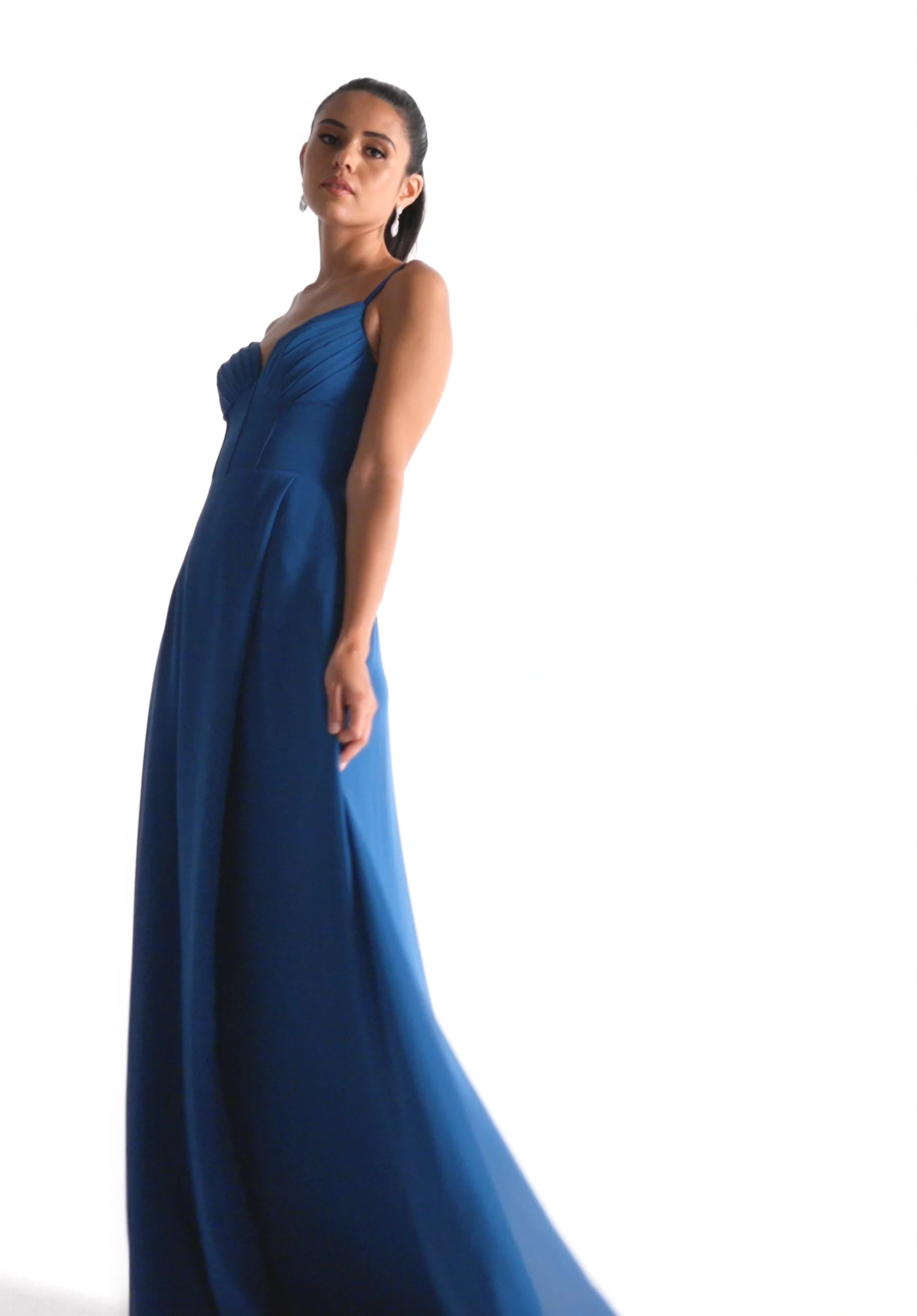 Corset Boned Chiffon Bridesmaid Dress Corset Boned Chiffon Bridesmaid Dress