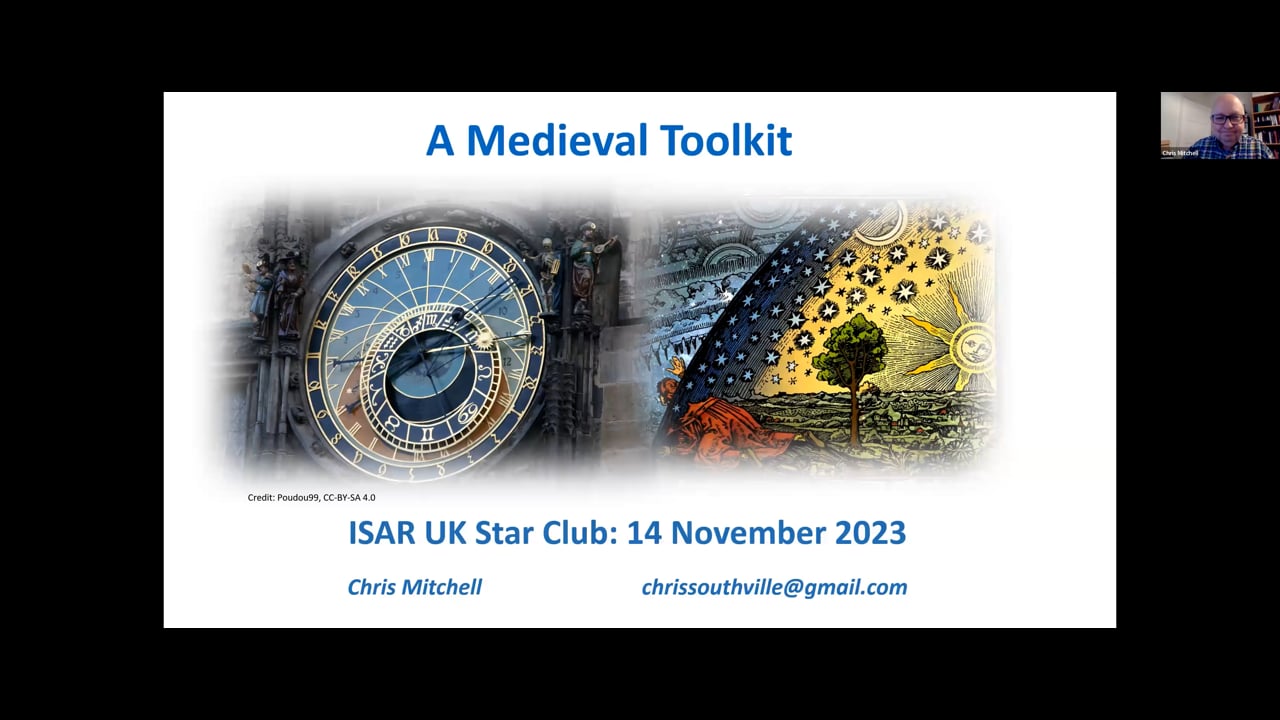 A Medieval Toolkit: Using Traditional Techniques in Your Own Practice - Chris Mitchell 2023-11-14