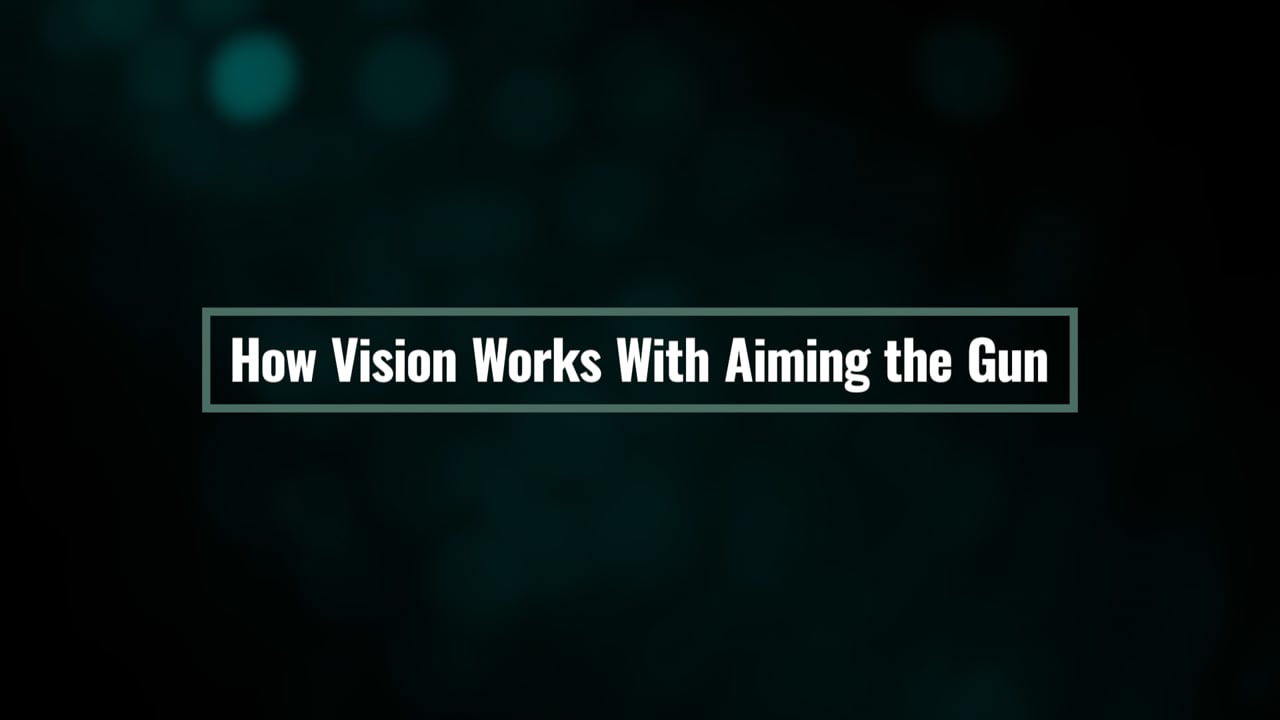 How Vision Works With Aiming The Gun